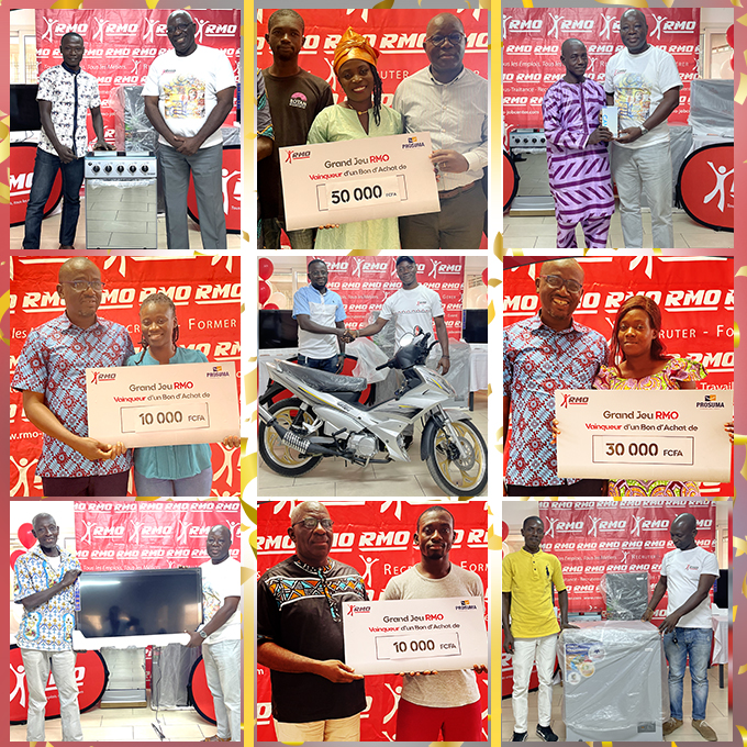 GRAND JEU  l'intention des travailleurs de RMO Cte-d'Ivoire